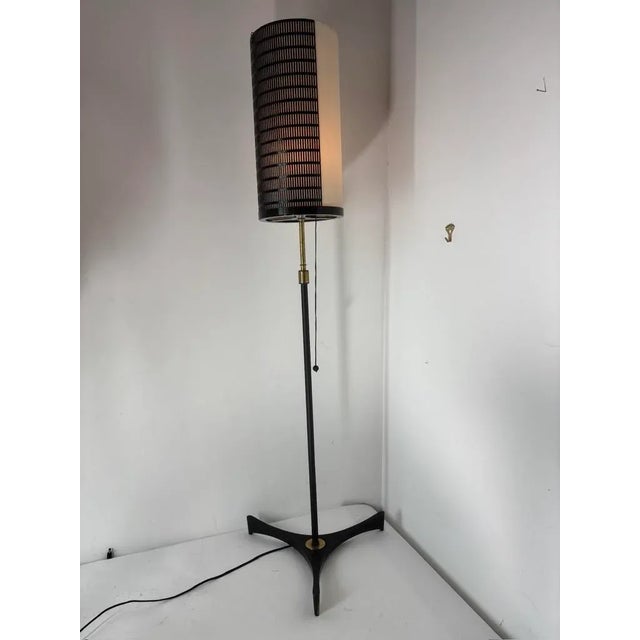 French Floor Lamp from Arlus, 1950s, in Flawless conditions. Designed 1950 to 1959 I have official proof of authenticity...