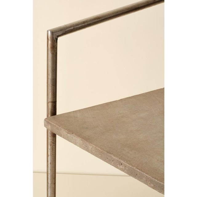Gray Concrete Chair by Jonas Bohlin for Källemo, Sweden, 1980s For Sale - Image 8 of 10