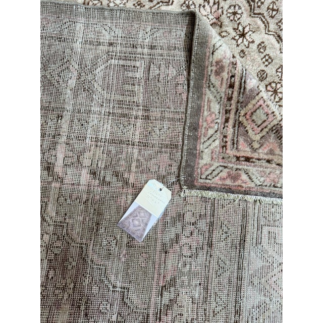 Mid-Century Modern 19th Century Antique Samarkand Rug 12.6" X 6.4" For Sale - Image 3 of 4