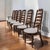 Mid-Century Modern Wooden Dining Chairs Attributed to American Furniture , Set of 6 For Sale - Image 4 of 16