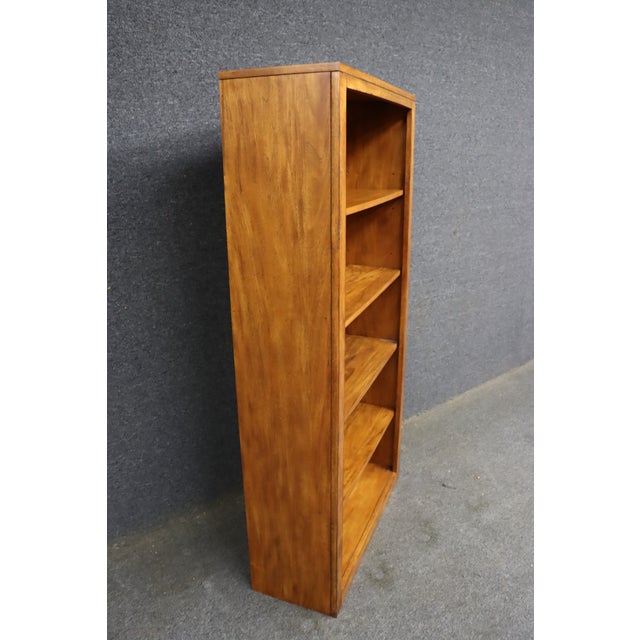 Ethan Allen Cherry Wood Bookcase For Sale - Image 9 of 12