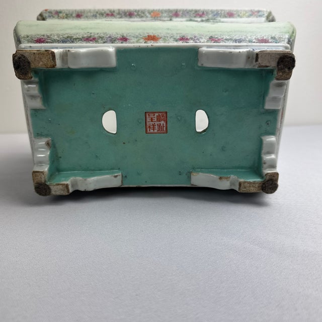 Famille Rose Jardinier on RosewoodStand For Sale In Memphis - Image 6 of 8