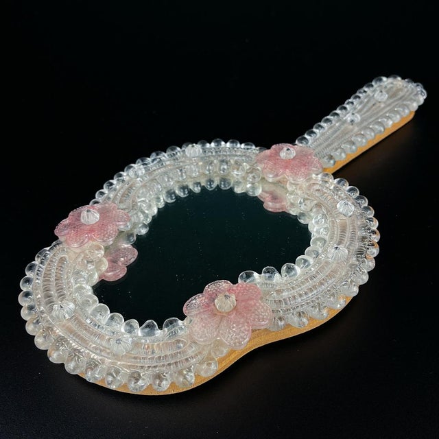 1950s Murano Glass Mirror, Italy, 1950s For Sale - Image 5 of 14
