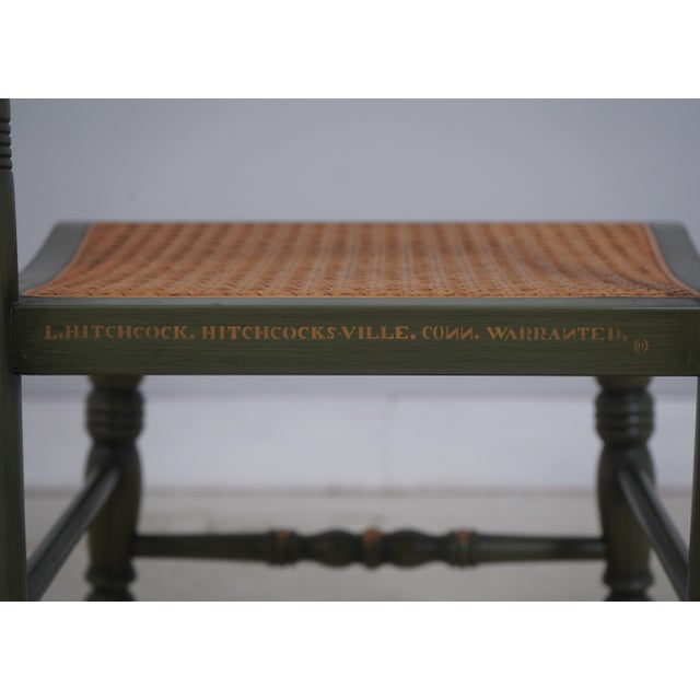 Bicentennial Edition Hitchcock Andrew Jackson Cane Seat Side Chair For Sale - Image 17 of 18