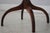 Round Burl Walnut & Mahogany 1 Drawer Pedestal Table For Sale - Image 10 of 17