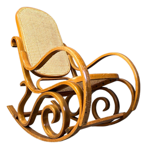 Vintage Thonet Rocking Chairs, 1960s
