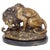 Metal Art Deco Bronze Lion Sculpture For Sale - Image 7 of 7