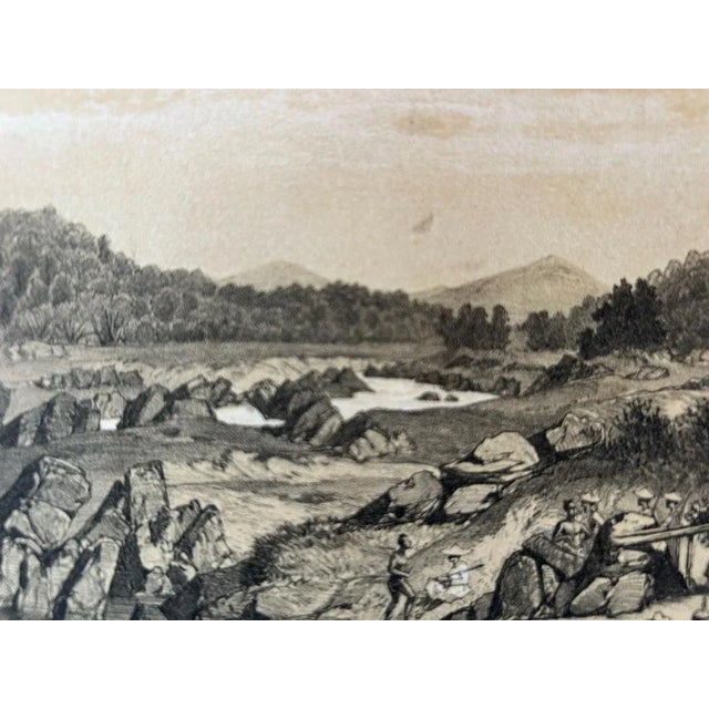 Garnier, Laos Siamois Camp near the Mekong Rapids (Keng Chan), 1873, Print For Sale - Image 6 of 10