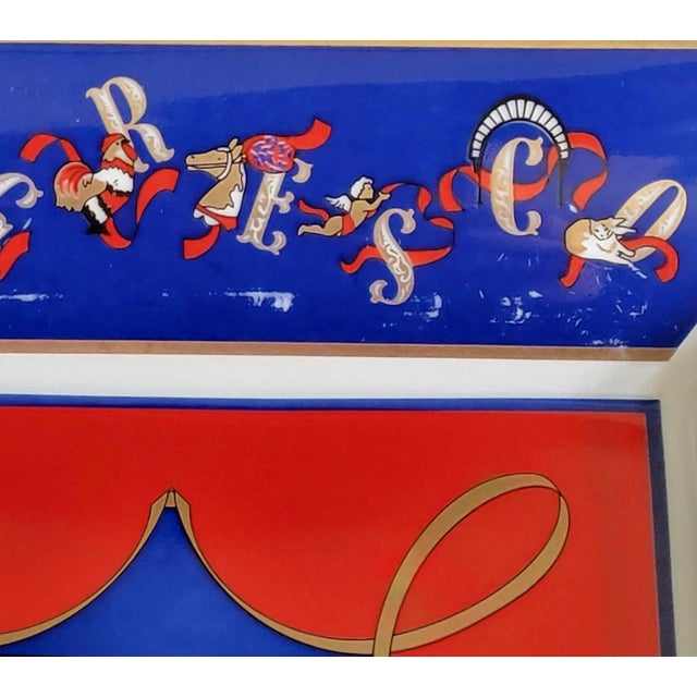 Late 20th Century Vintage Le Negresco Hotel Nice France Porcelain Ashtray For Sale - Image 5 of 11