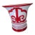 Late 20th Century Hermes Porcelain Vase For Sale
