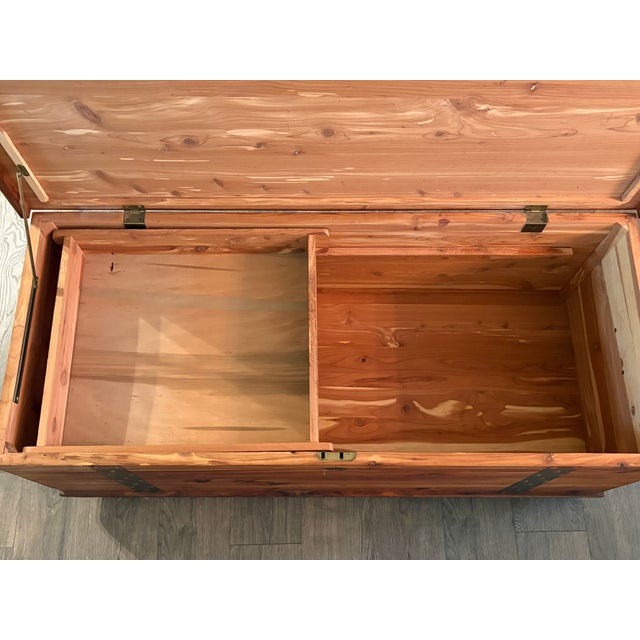 1920's Cedar Hope Chest For Sale - Image 4 of 10