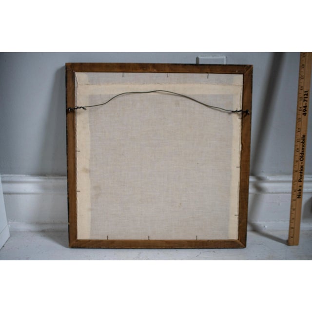 Early 20th Century Framed Sampler With Asian Theme and Motifs For Sale - Image 9 of 12