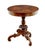 Brown 19th Century Oval Hand-Carved Side Table, 1870s For Sale - Image 8 of 8