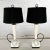 Mid Century Modern Black and White Ceramic Lamps W/ Rooster Design, a Pair For Sale - Image 13 of 13