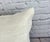 Turkish 20 x 20 Hemp Pillow Turkish Cushion Natural Grayish White Pillow Cushion Cover For Sale - Image 3 of 4