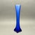 Vintage Mid Century Modern Cobalt Blue Cased Glass Bud Vase For Sale - Image 4 of 8