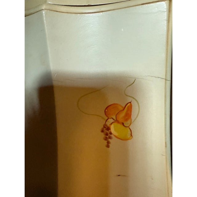 Vintage Hand Painted Charming Bombe Venetian Chest by Sanford Co. For Sale In Portland, OR - Image 6 of 13