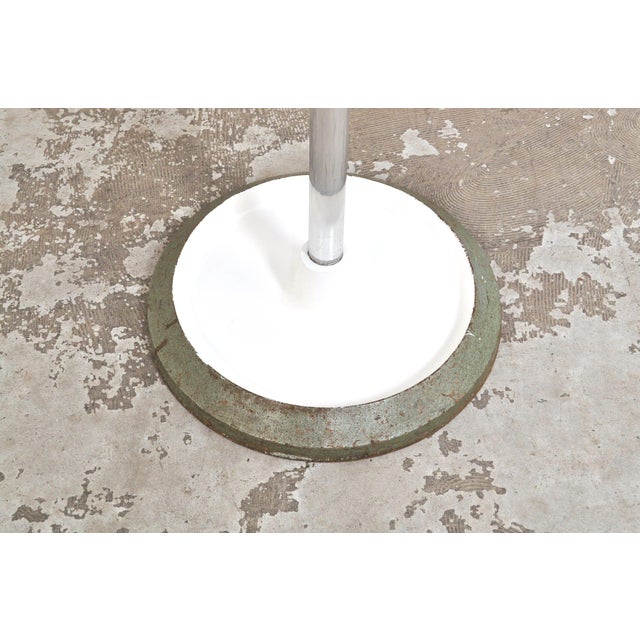 Metal Vintage Floor Coat Rack with Umbrella Stand, 1950s For Sale - Image 7 of 8