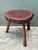 Vintage Wood Slab Side Table For Sale - Image 11 of 12