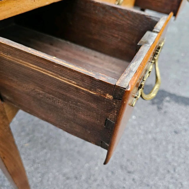 Antique 18th Century Louis XV Yellow Birch Desk "Bureau De Pente" For Sale - Image 13 of 18