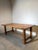 Large Rustic Wood Dining Table For Sale - Image 6 of 6