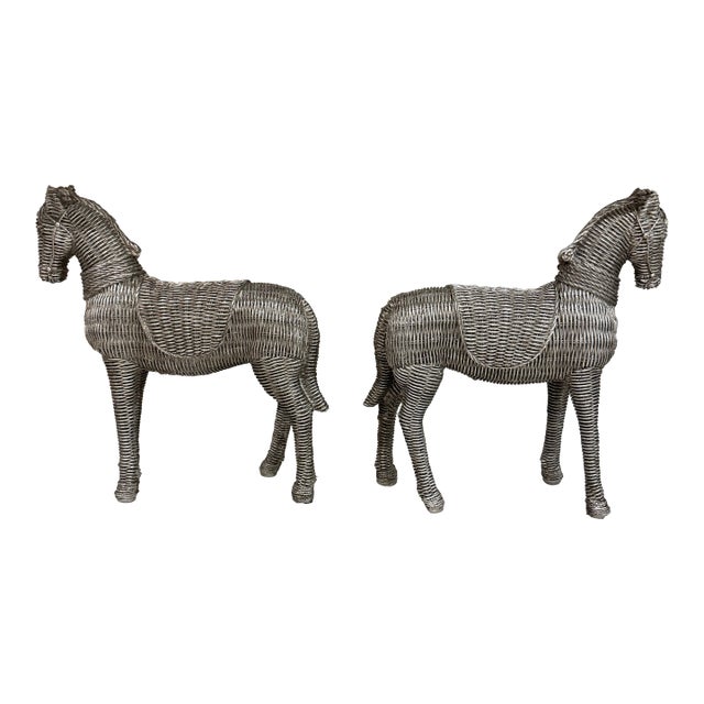 Vintage Horse Figurine, Pair For Sale