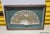 Late 19th Century Shadow Box Framed Antique Victorian Lace & Silk Floral Painted Ladies Hand Fan For Sale - Image 5 of 12