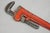 Vintage Ridgid 48 Heavy Duty Straight Plumbers Pipe Wrench 48" Red Cast Iron For Sale - Image 10 of 10