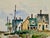 Rustic Henry Emil Salloch Original Watercolor on Paper Wedgeport, Ns, Canada. 1953 For Sale - Image 3 of 7