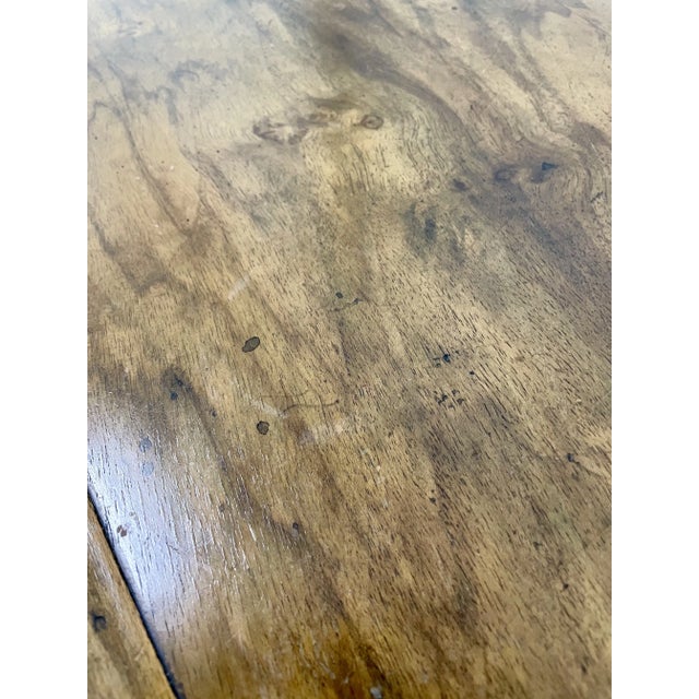 Baker Furniture French Provincial Style Walnut Side Table For Sale In Chicago - Image 6 of 7