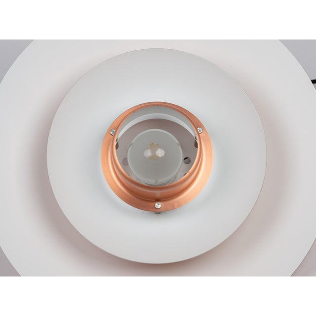 Copper Vintage Danish Hanging Lamp from Form-Light, 1980s For Sale - Image 8 of 12