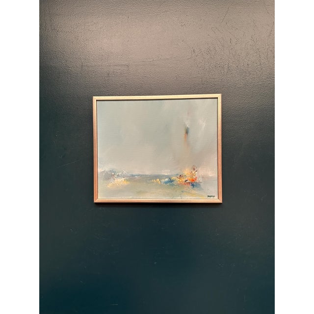 Jan Ed, Seascape, 1986, Oil on Canvas, Framed For Sale - Image 15 of 18