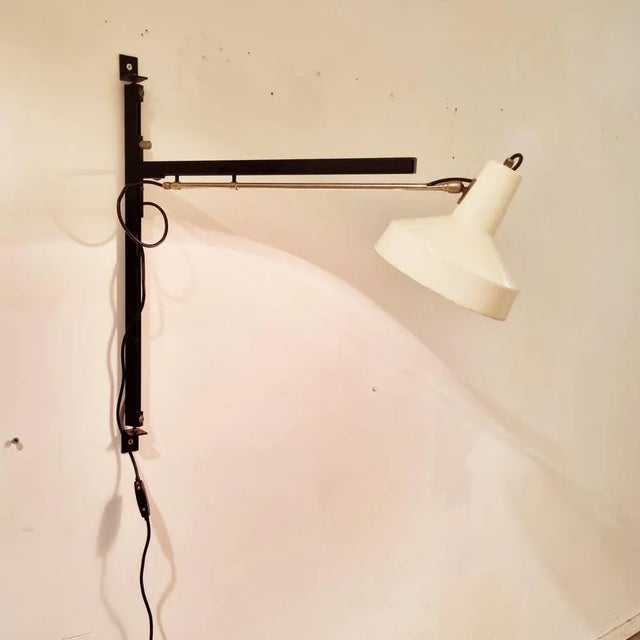 Adjustable Wall Telescope Lamp by Niek Hiemstra for Hiemstra Evolux, the Netherlands For Sale - Image 9 of 13