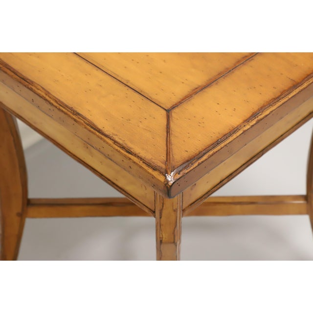 Woodland Furniture Idaho Falls Giles Distressed Cottage Style Accent Table 2 Chairish