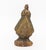 American Standing Woman Polychrome Painted and Carved Pine Sculpture. 7.5" H x 4" W x 1.75" D. Provenance: From a 21 East...