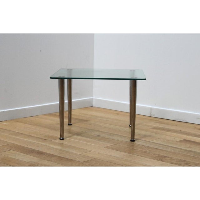 Glass and Chrome Coffee Table For Sale - Image 8 of 8