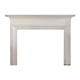 Vintage Wooden Mantel For Sale