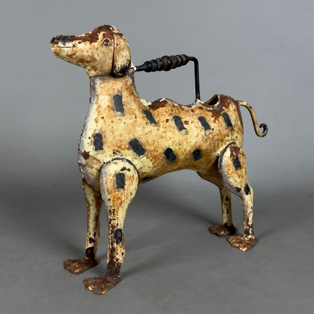 Artigianale, Watering Can Dog Sculpture, 1950s, Iron For Sale - Image 4 of 11