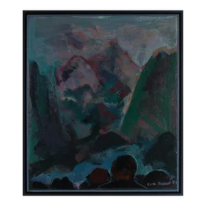 "View From Scenic Point" 1983 Oil