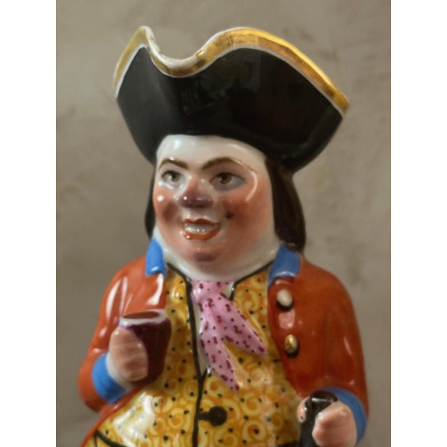 Ceramic Anthropomorphic Pitchers, 1890s, Set of 2 For Sale - Image 7 of 12