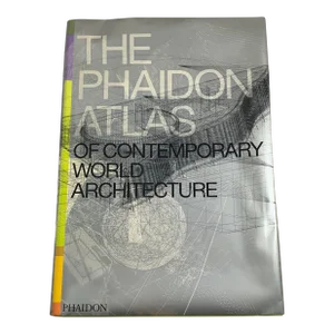Phaidon Atlas of Contemporary Architecture, Collectible Book in Ghost Carry Case