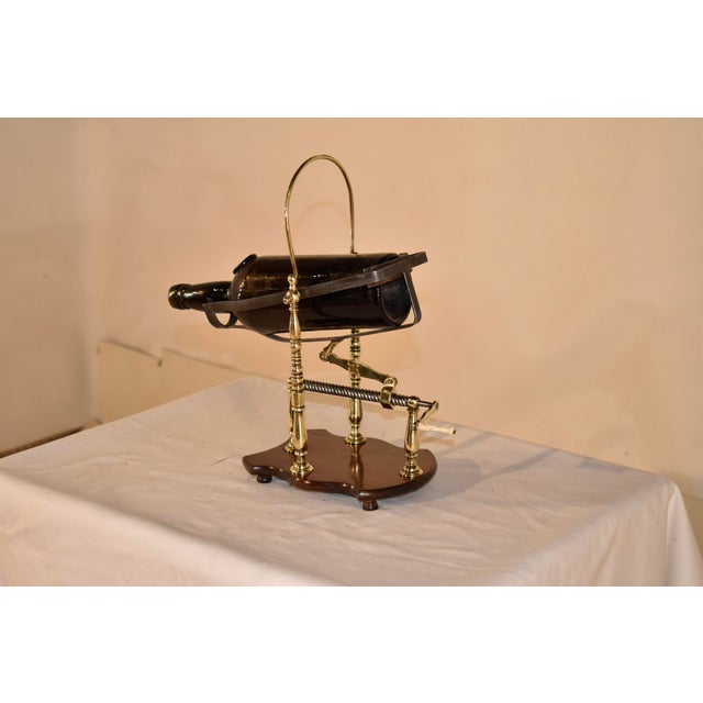 English Period Georgian Wine Bottle or Port Decanting Pourer, Circa 1820 For Sale - Image 3 of 13