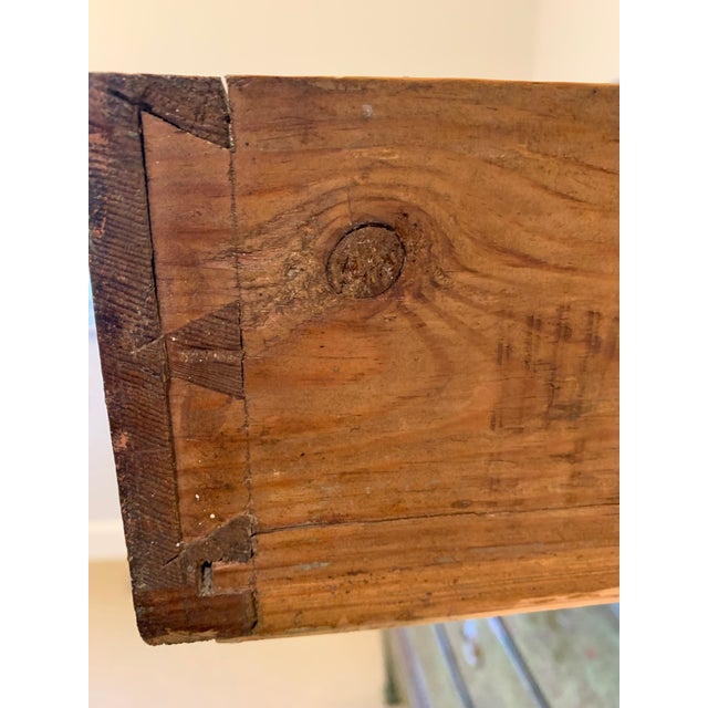 Early 20th Century Rustic European Green Painted Chest of Drawers For Sale - Image 18 of 18