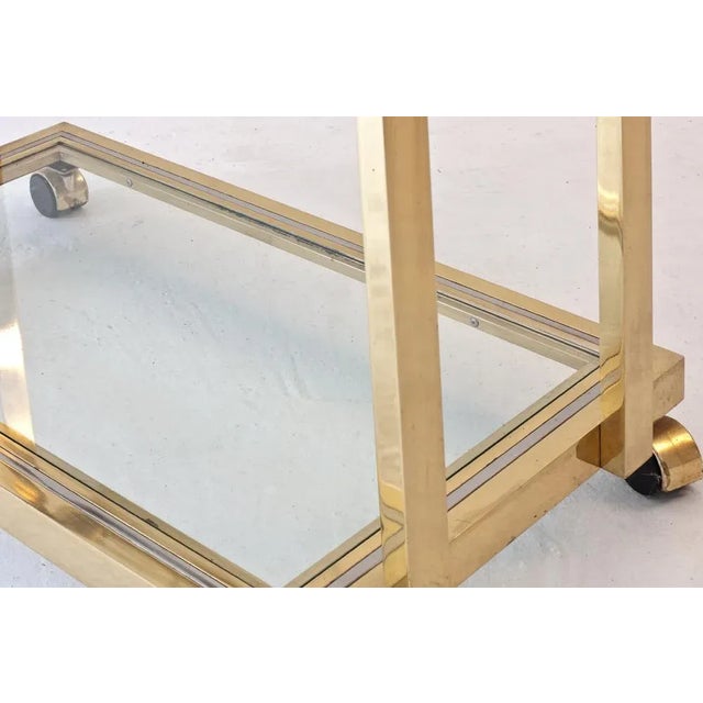 Gold Bicolor Bar Car Italy, 1970s For Sale - Image 8 of 10