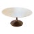 Restoration Hardware Aero Italian Carrara Marble Pedestal Dining Table For Sale