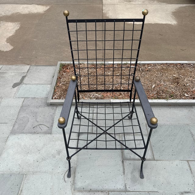 Metal 1960s Style of Mario Papperzini for J. Salterini "Amalfi" For Sale - Image 7 of 12