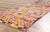 Pink Vintage Boujad Boucherouite Moroccan Rug, 03'07 X 08'06 For Sale - Image 8 of 10