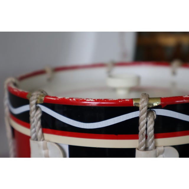 Vintage English Royal Marines Eiir Regimental Drum Ice Bucket For Sale - Image 12 of 18