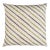 Ronnie Linen Pillow Cover in Green/Brown, 22x22 Pillow For Sale