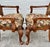 1980s Vintage Pair of Thomasville Carved Tuscan Style Arm Chairs W/Floral Fabric For Sale - Image 5 of 11